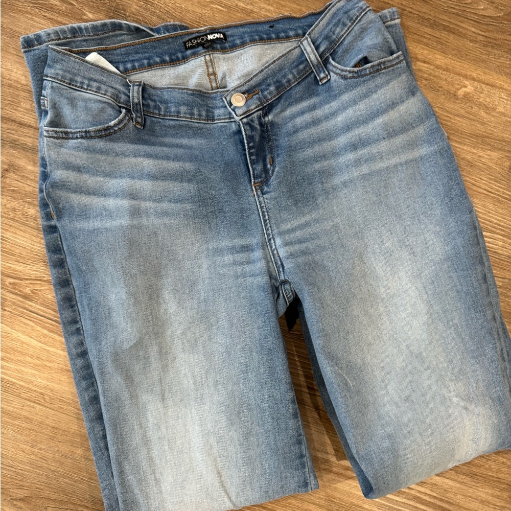 FashionNova Bell bottom Jeans